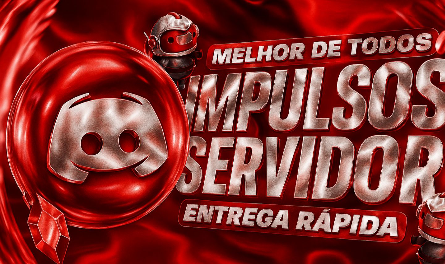 [MAIS BARATO] IMPULSOS NO SEU SERVIDOR DISCORD! [ 1 MÊS ]