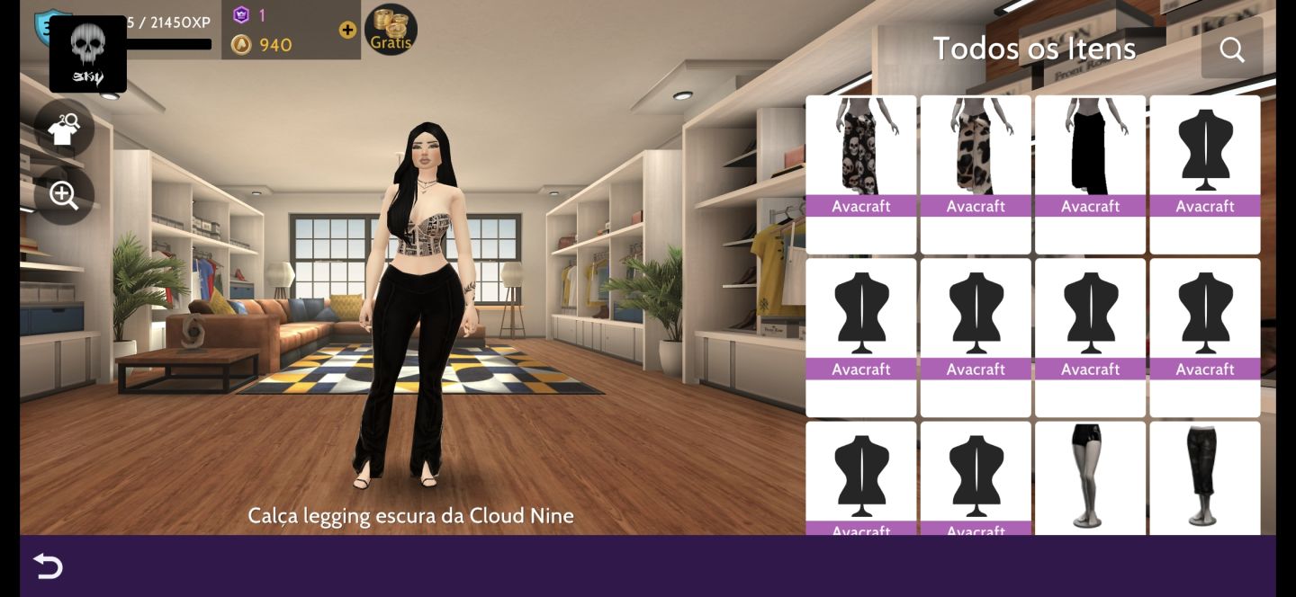 Conta avakin life lv 38.