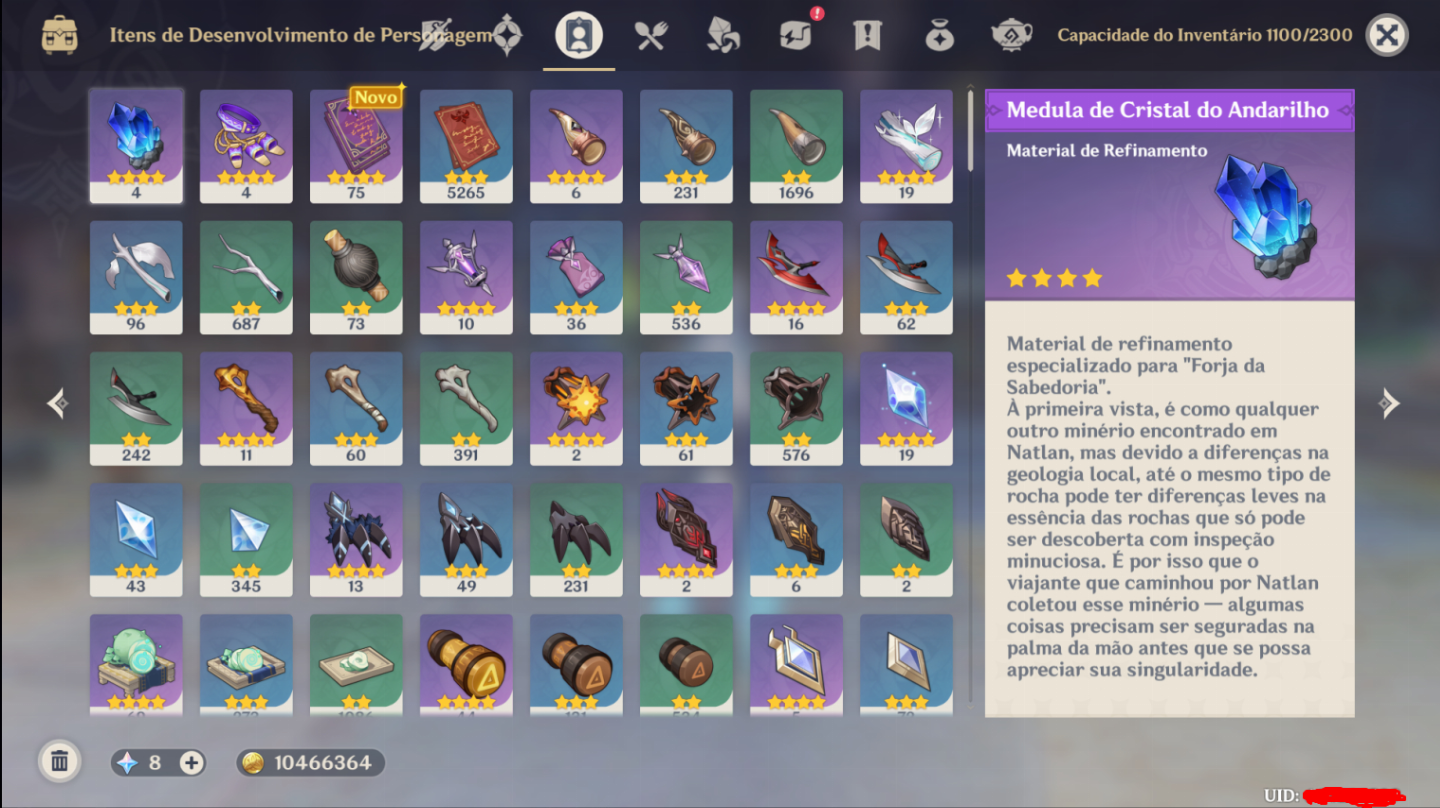 (ACC META) 33 T5 + 7 constelações distribuidas em chars fortes c/ Assinaturas