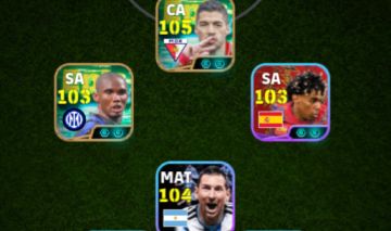 Conta Efootball Ótima para Iniciar | Suárez Blitz + Eto + Yamal + Técnico 90