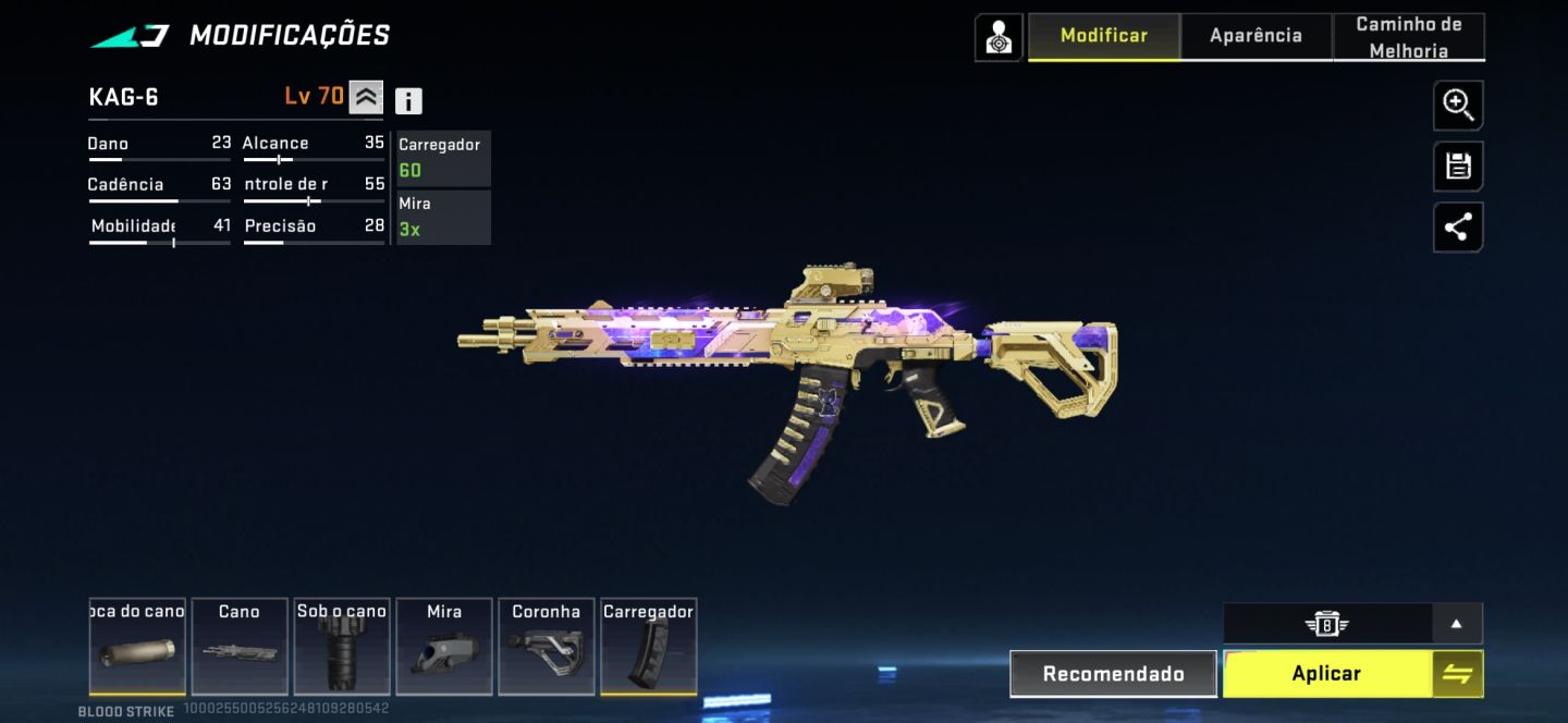 CONTA BLOOD STRIKE NV 41 COM KATYA ETERNO , FACA SANTUARIO LEIA A DESCRICAO