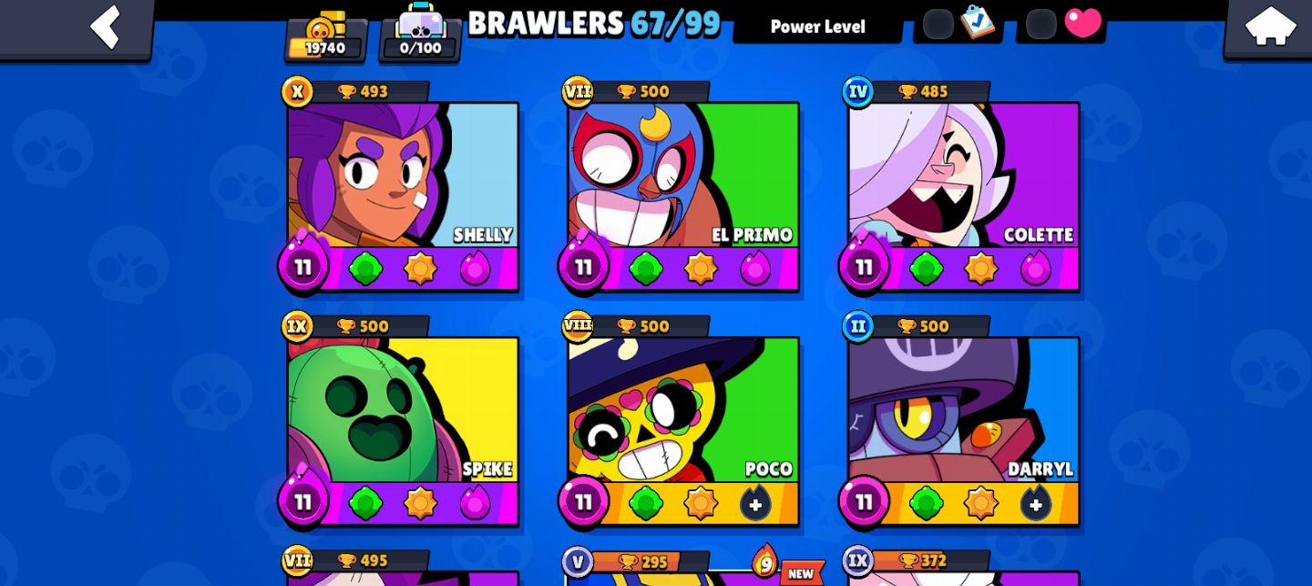 ( ESTOURO ! ) BRAWL STARS / CONTA RARÍSSIMA! PASSE DA COLETTE / DO SURGE !!!