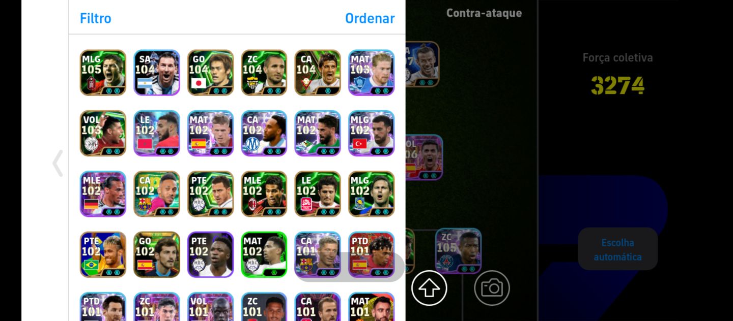 CONTA DE EFOOTBALL COM BALE, NOVO GULLIT, HAZARD BIGTIME
