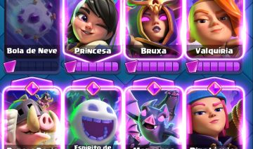 CONTA CLASH ROYALE ANTIGA E MUITO UPADA COM MUITAS CARTAS LVL 16 E COM RANKED
