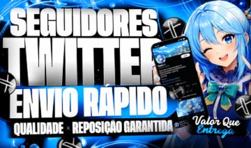TWITTER/X SEGUIDORES, CURTIDAS e VIEWS | GARANTIA 30 DIAS