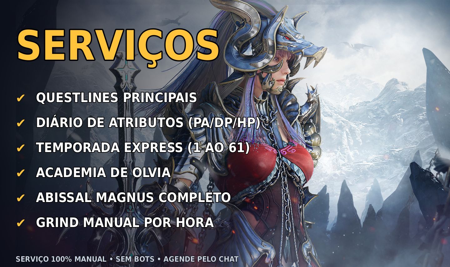 BLACK DESERT ONLINE SERVIÇOS FARM MISSÕES TEMPORADA