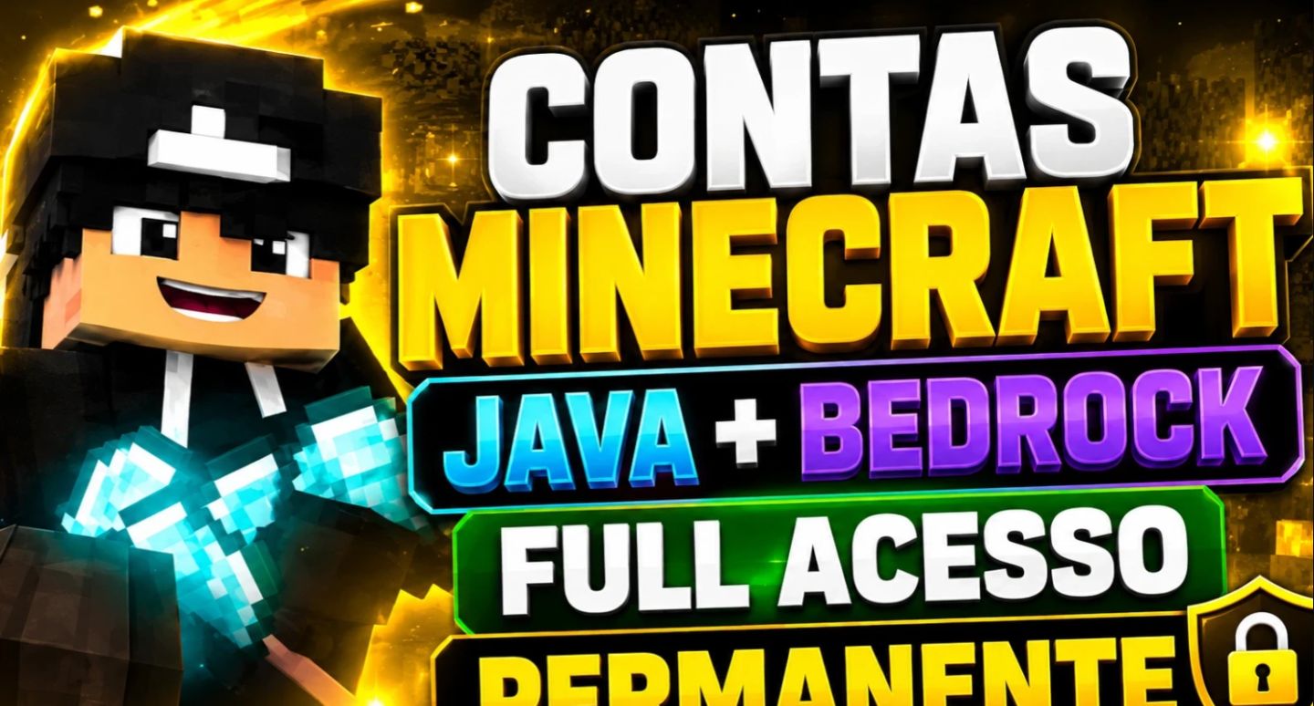Minecraft Original Java + Bedrock - Full Acesso Permanente | Entrega Rápida