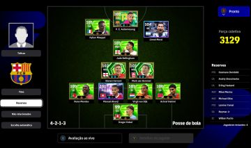 CONTA EFOOTBALL XBOX/PC PARA INICIANTE AUBAMEYANG, MESSI, MBAPPE E + 100