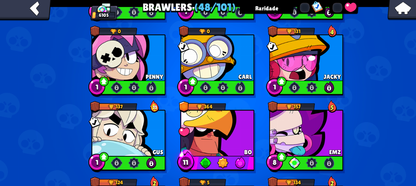 BRAWL STARS | MUITOS PERSONAGENS + SKINS + BRAWL PASSES