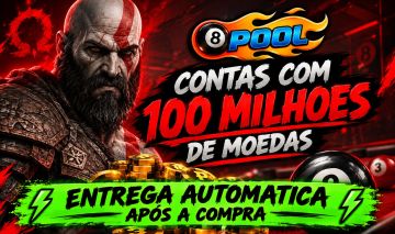 [ENTREGA AUTOMATICA] CONTAS 8 BALL POOL 100 MILHÕES A 1 BILHÃO