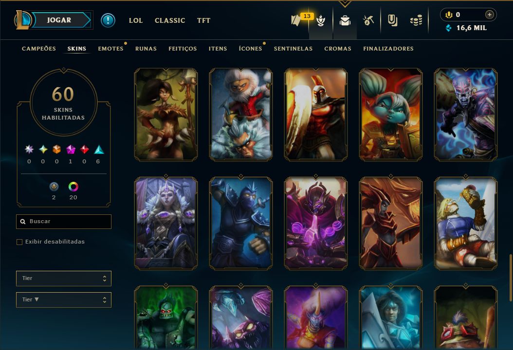 SKIN SINGED SURFISTA + [ DIAMANTE COM 55% DE WIN RATE ] + [ TROCA NICK ]