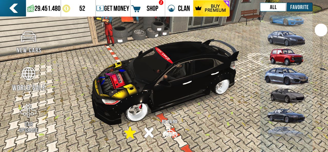 CARROS PERSONALIZADOS CAR PARKING 1 |PLOTAGEM DE ANIME, POLICIA, CORRIDA COM W16