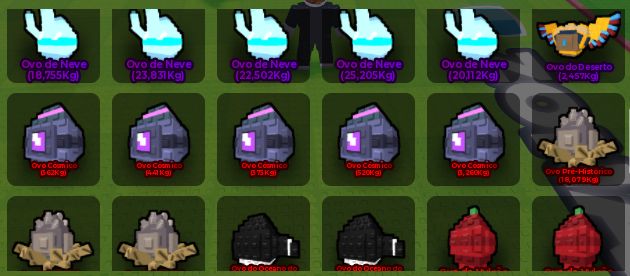 CONTAS ROBLOX / STEAL AN EGG / ROUBE UM OVO (ENTREGA AUTOMATICA)