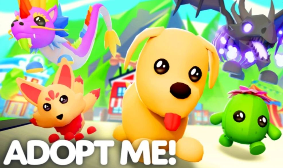 ADOPT ME :D pet e itens raros!!!