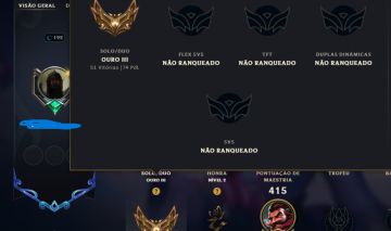CONTA LOL - LEVEL 192 - GOLD 3 - FULL ACESSO