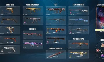 Conta de VALORANT com +260 skins [R$4100+ GASTOS]