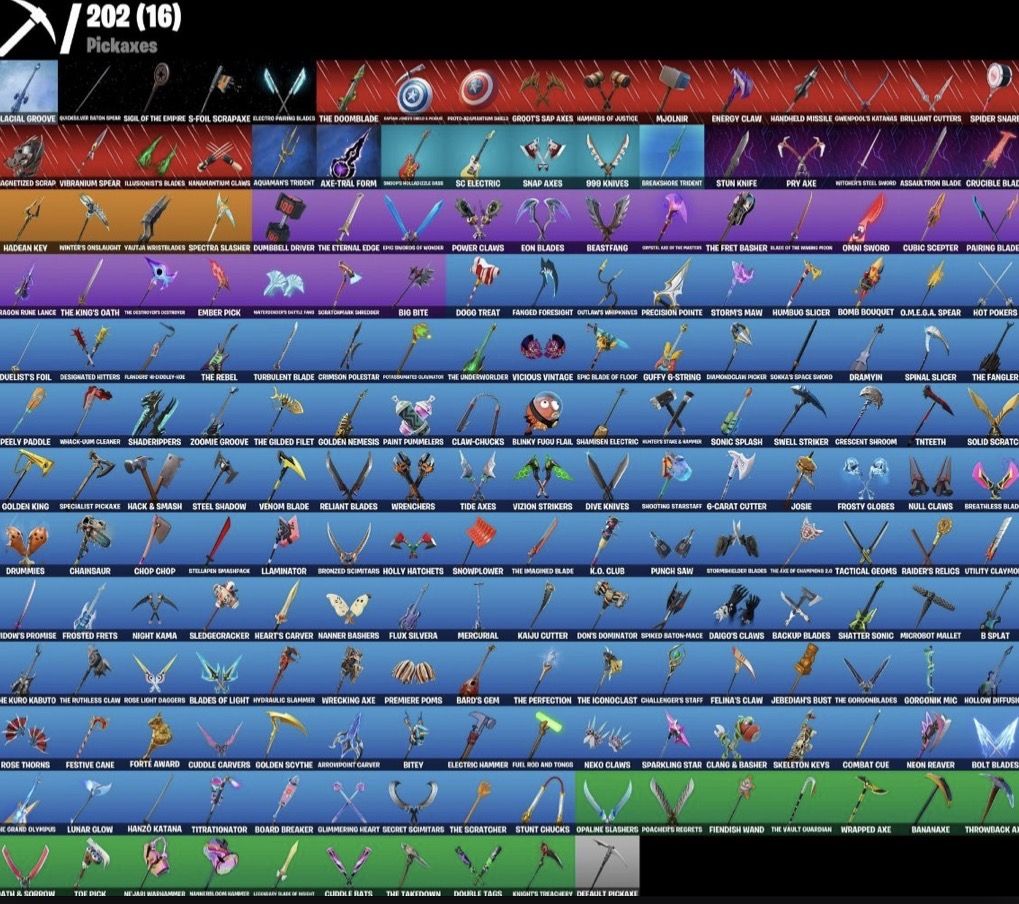 CONTA DE FORTNITE COM 161 SKINS + MIDAS + MARVEL + DC + LARA CROFT + TRYHARD