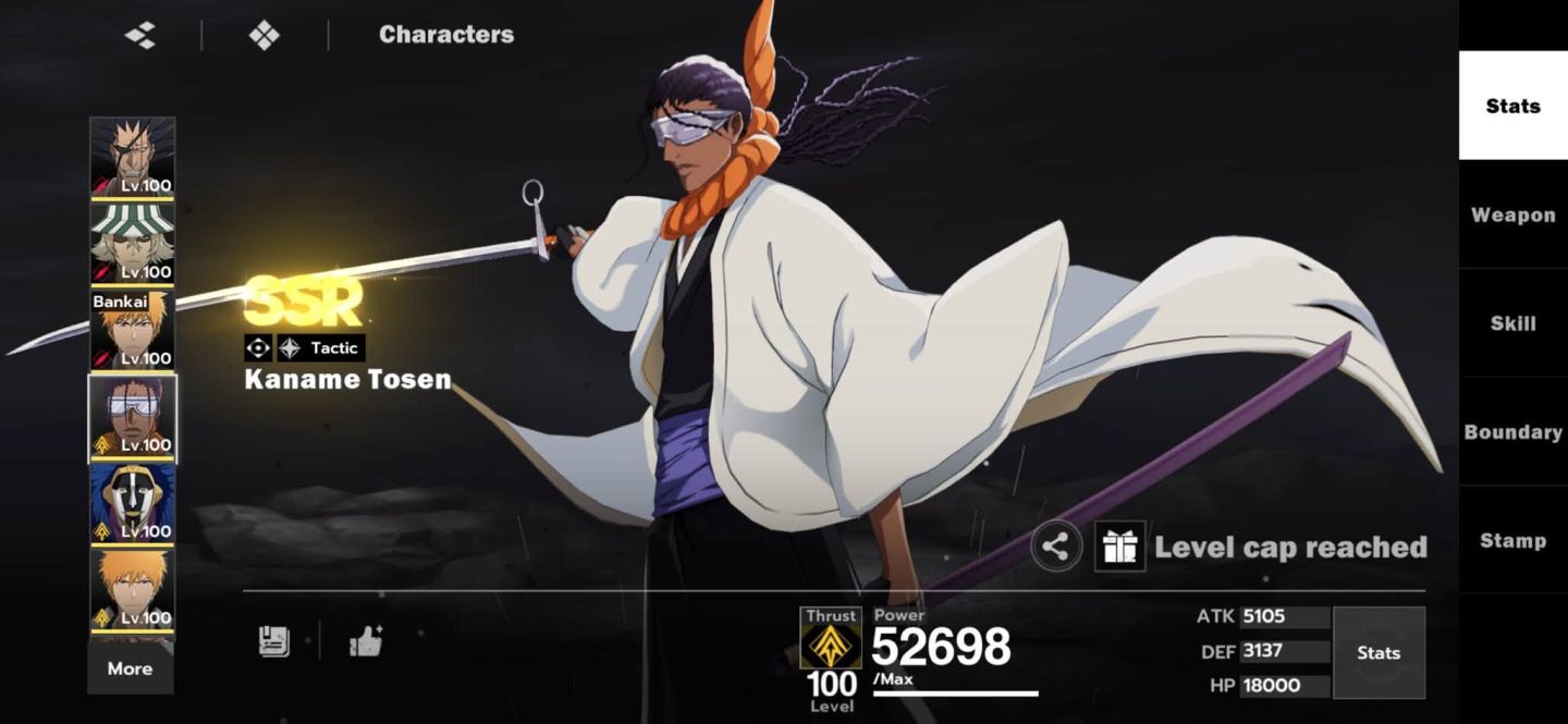 Conta Bleach Soul Resonance com Zaraki B6