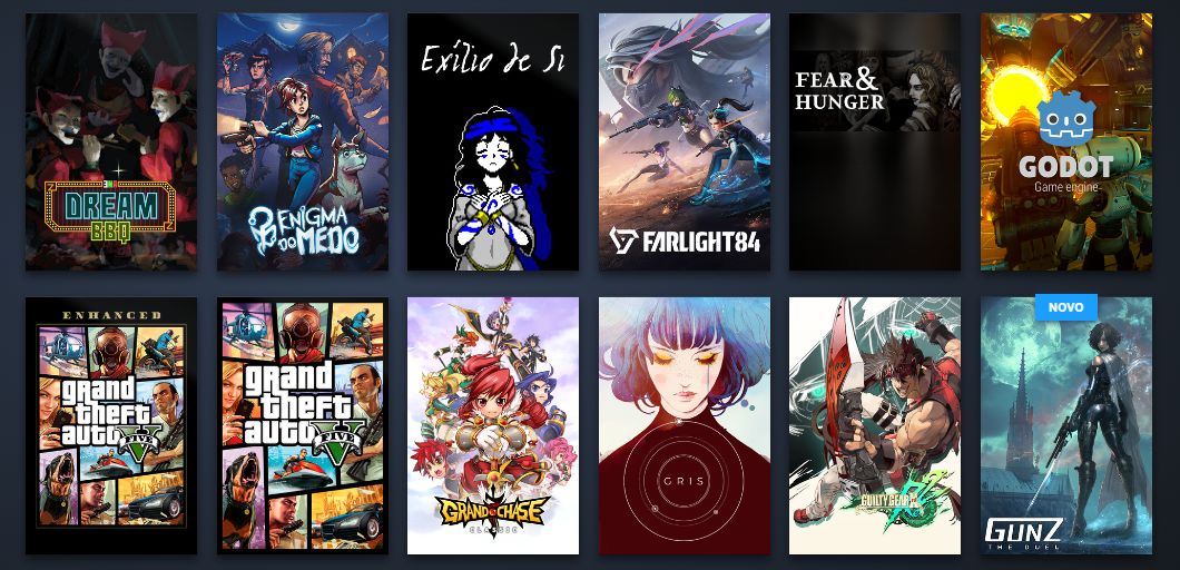 Conta Steam acessivel com 90 jogos incluindo persona 3 ,4 e 5