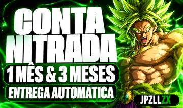 Contas com Nitro Discord | 1 Mês e 3 Meses | Nitrada |