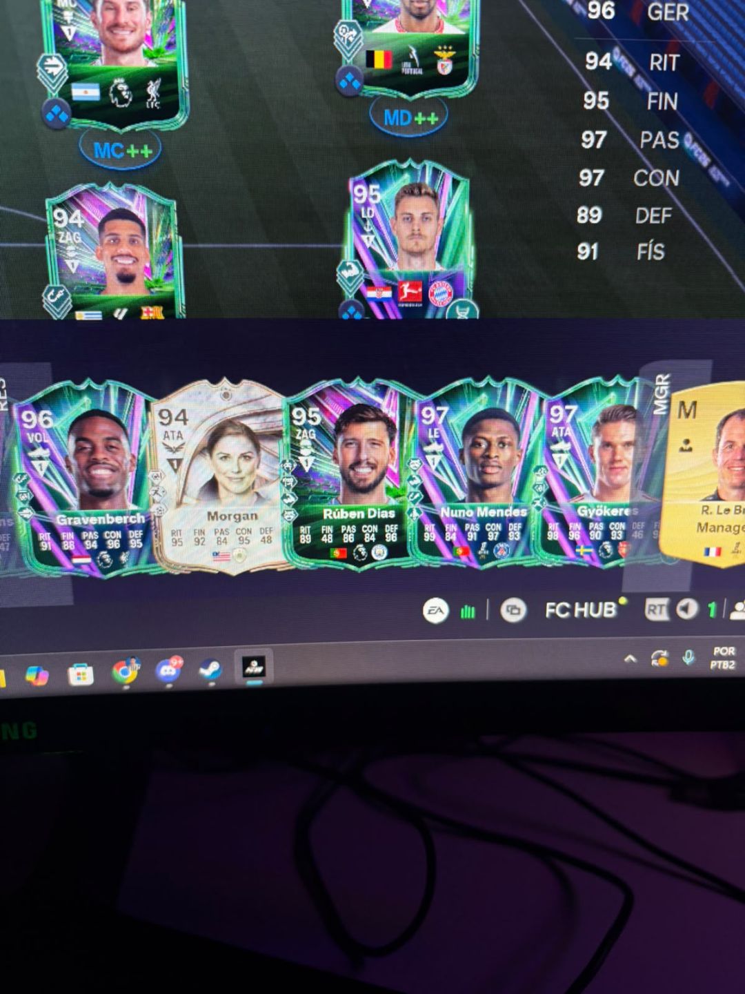 CONTA SUPER META EA FC 26 - COM RONALDO 97 E CRUYFF 97 - STEAM