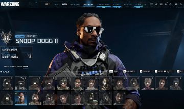 CONTA WARZONE RARA COM SNOOP DOGG, GODZILLA, SKINS RARAS UNICO DONO