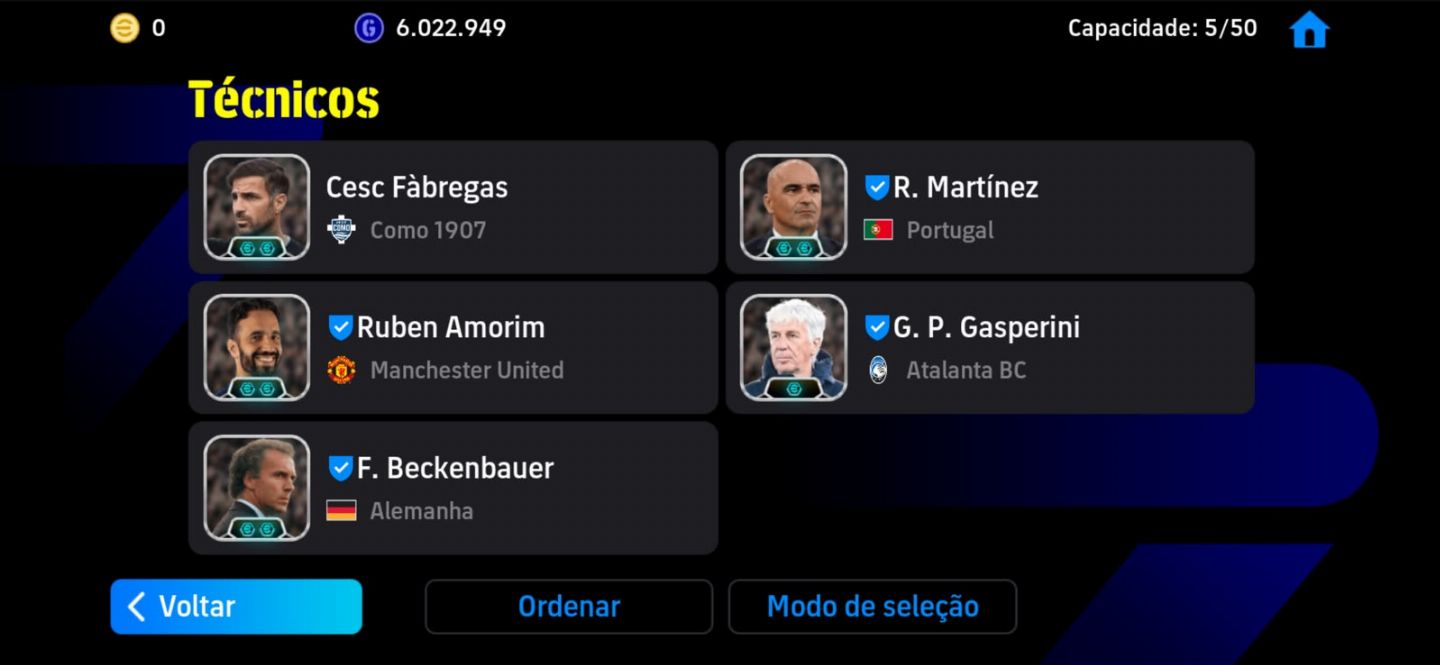 Conta Efootball com força coletiva 3228