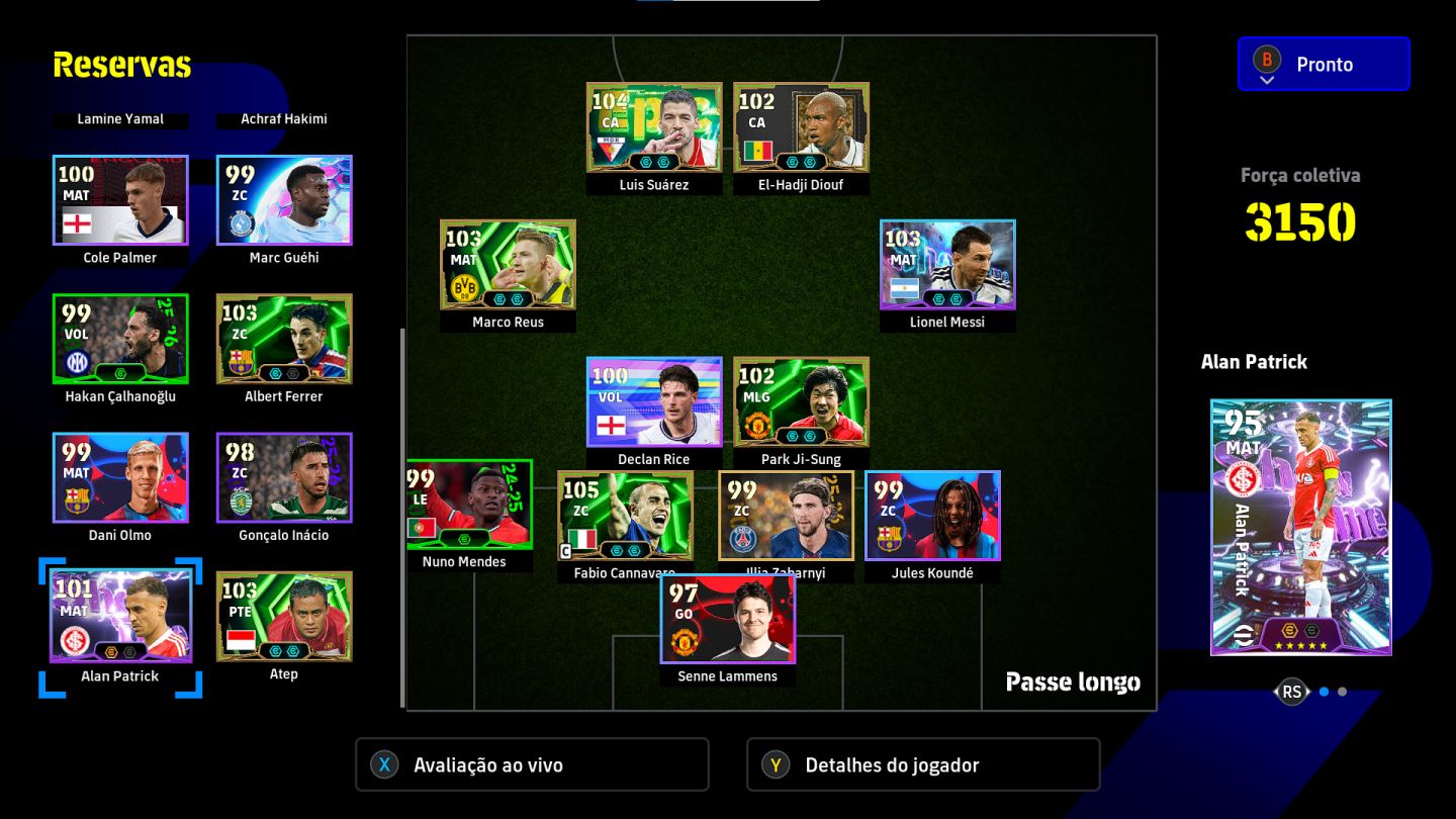 Contas de efootball steam/pc e mobile full acesso