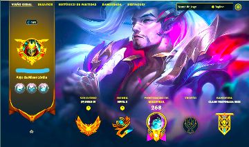 YASUO DRAGÃO LENDÁRIA [ 200 SKINS HABILITADAS NA CONTA ] + [ TROCA NICK ]