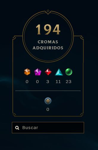ESM 2 - CONTA LEGADO 2018 - 257 SKINS - 188 CROMAS