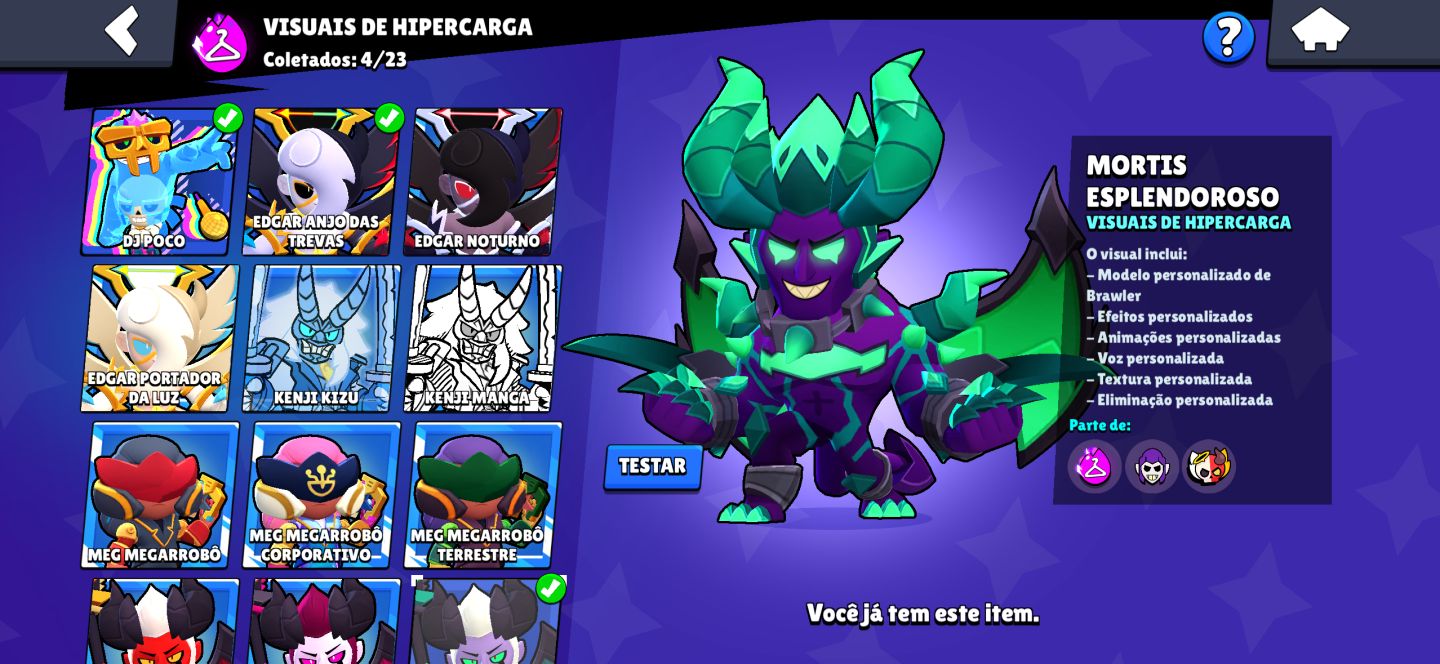 CONTA DE BRAWL COM P3,MESTRE,PIN DA MATCHERINO [Preço Imperdível]