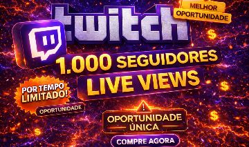 (QUALITY) Twitch Views ao vivo - Seguidores - FOLLOWERS | VISUALIZAÇÕES MONETIZA