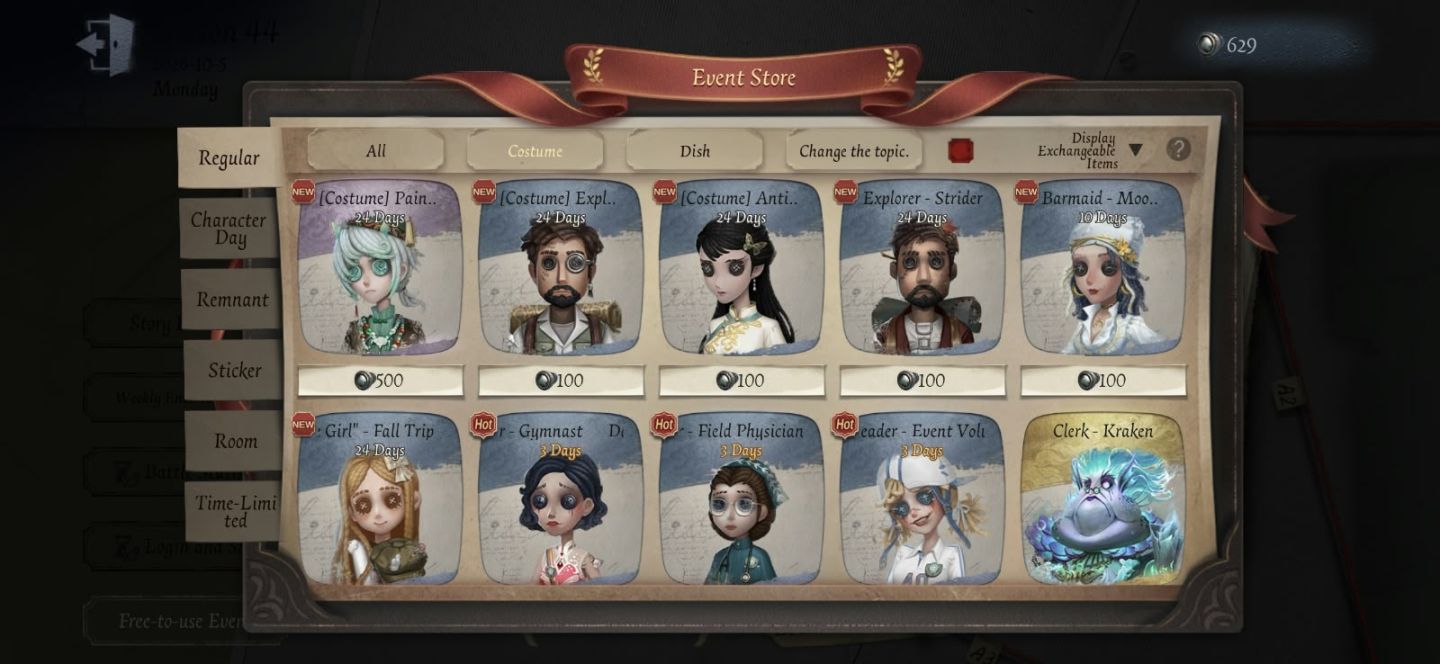 IDENTITY V CONTA PARA INICIAR BEM