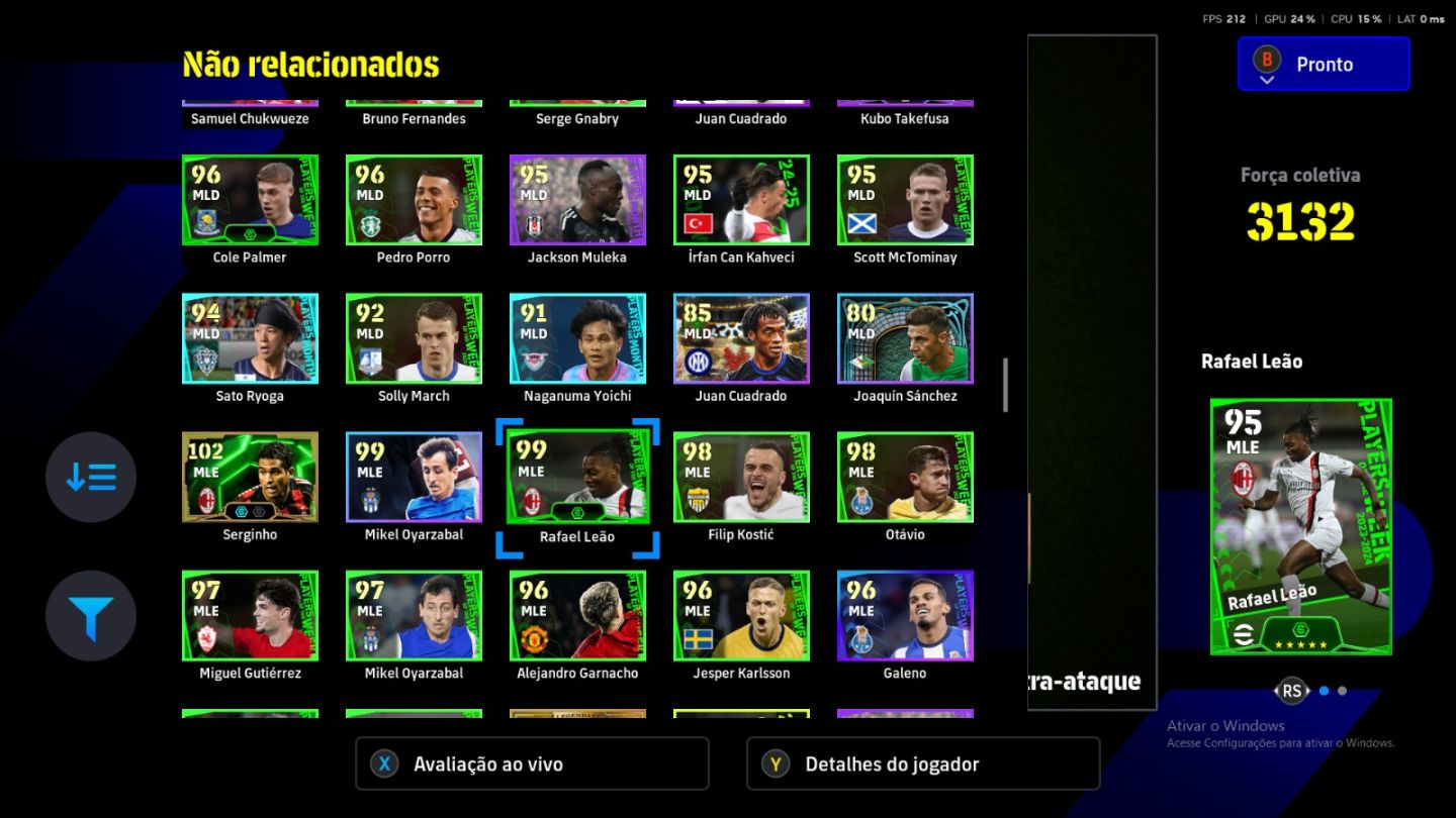 Conta efootball Steam/pc