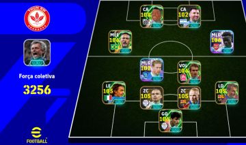 CONTA EFOOTBAL BRABA VARIOS JOGADORES