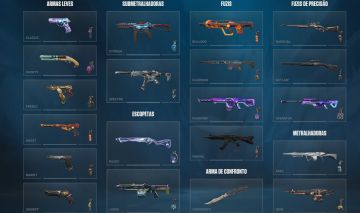 CONTA VALORANT 4 FACAS E 59 SKINS