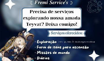 Fremi's Service - Exploração de Mondstadt