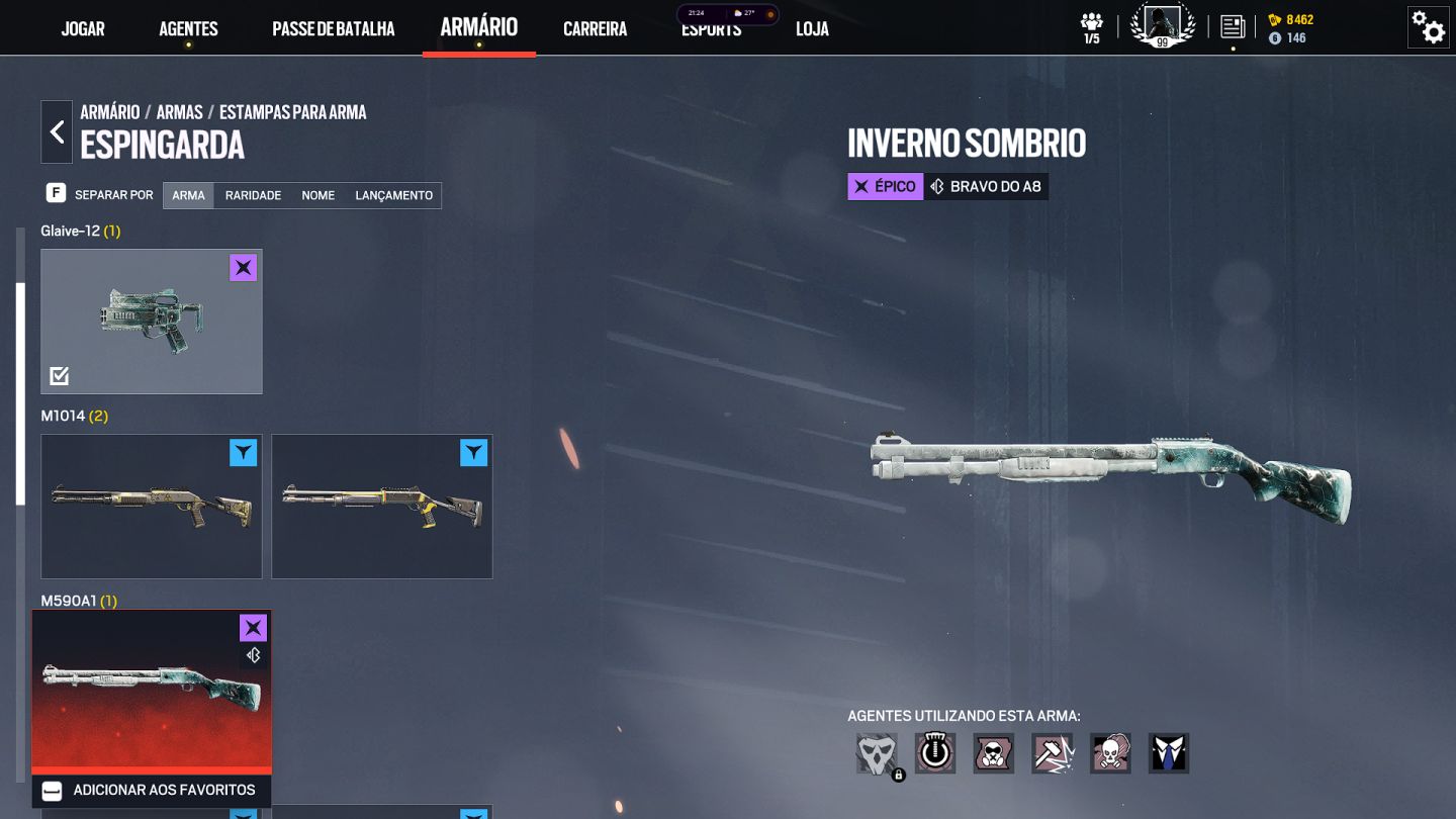 Conta Rainbow Six com Skins Universais , Adicionais Universais, Agentes,level 99