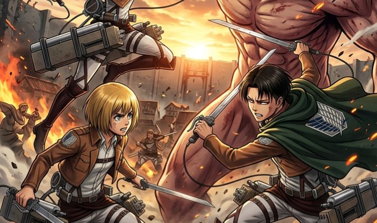 Cosmetic attack on Titan revolution