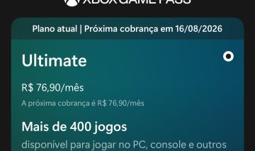Conta Xbox game pass ultimate
