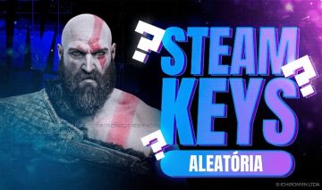 Steam Key Aleatória | Chance de Jogos Raros + Brinde