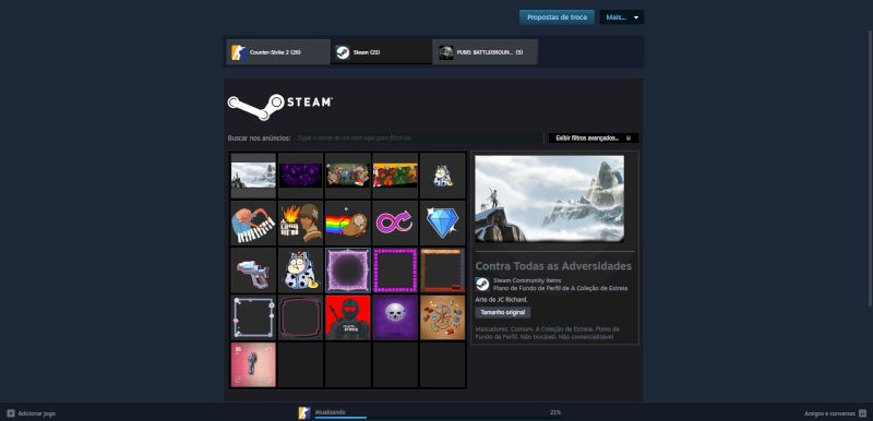 CONTA STEAM FULL ACESSO +400 JOGOS ONLINE - VALOR NEGOCIAVEL