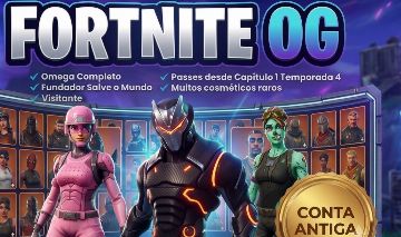 Fortnite Conta OG +150 Skins (Ômega e Visitante) | Salve O Mundo Fundador