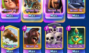 Clash Royale 14K Troféus | Rei 16 Máx | +745K Ouro | +6K Gemas |