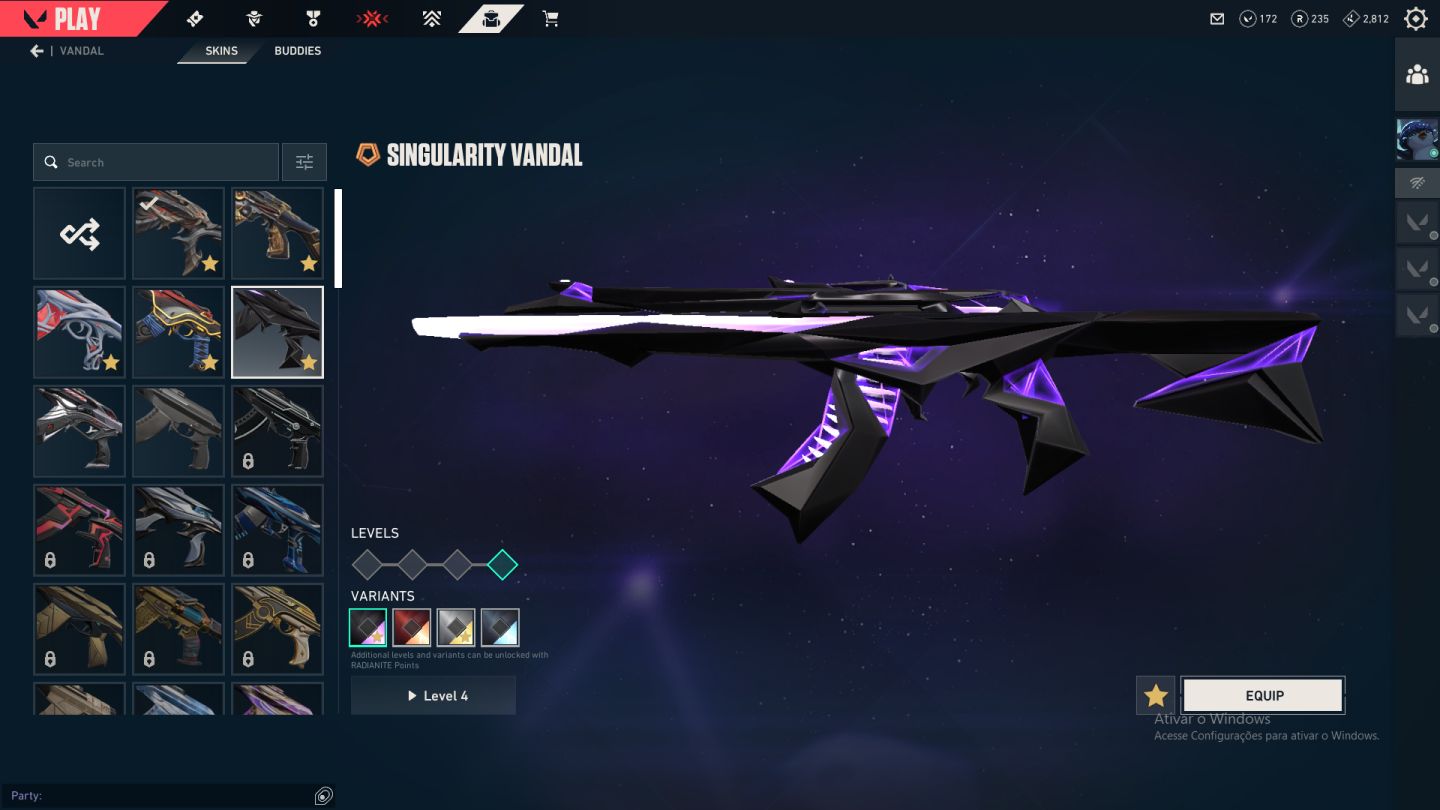 Conta Valorant Full Acesso | Lvl 155 | Vct 2025 Karambit
