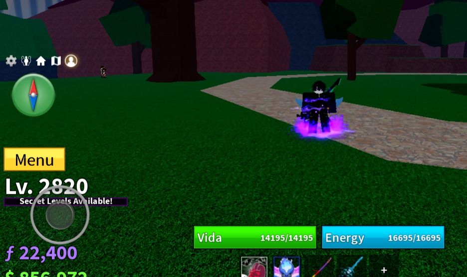 Conta blox fruits comece super bem(game pass!, valor negociável)