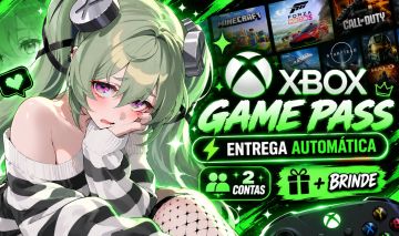 XBOX GAMEPASS ULTIMATE 2 CONTAS (PC/CONSOLE/XCLOUD) ENTREGA AUTOMÁTICA
