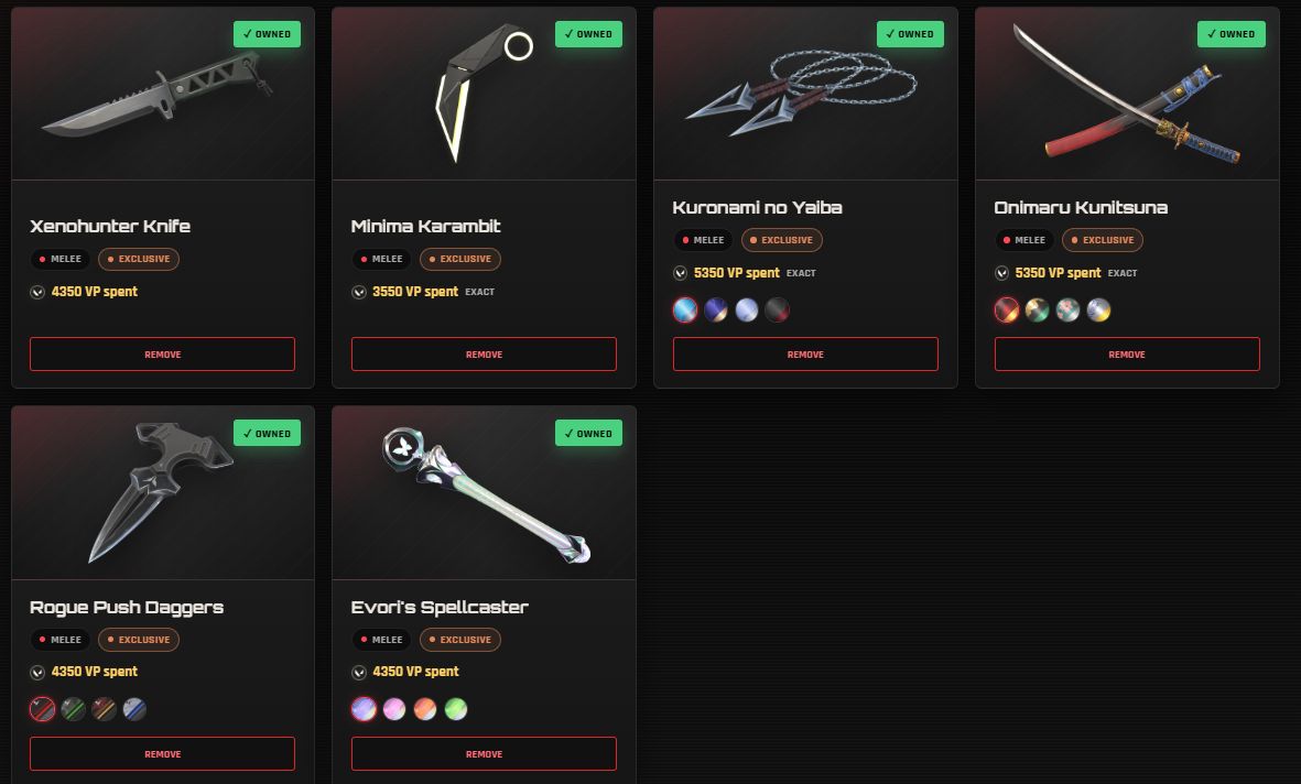Conta com Muita Skins