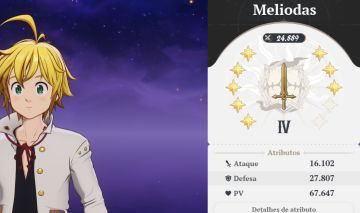 CONTA STARTER 7DS ORIGIN - MELIODAS P8