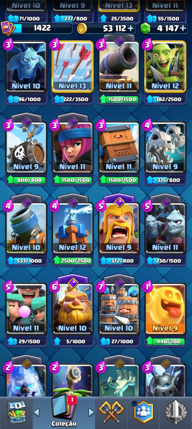 Conta de Clash Royale (PREÇO BAIXO)